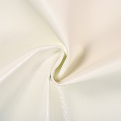 Ткань Дерматин (Кожзам) для мебели (Ширина 138см), цвет Белый (на отрез) в Симферополе