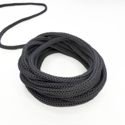 Шнур для одежды d-4.5мм, цвет Серый (на отрез)  в Симферополе