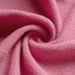 Флис Односторонний 130 гр/м2, цвет Розовый (на отрез)  в Симферополе