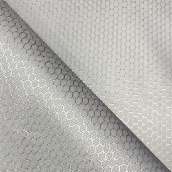 Ткань Oxford 300D PU Рип-Стоп СОТЫ, цвет Светло-Серый (на отрез) в Симферополе