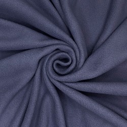 Ткань Флис Односторонний 130 гр/м2, цвет Темно-серый (на отрез)  в Симферополе