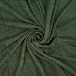 Ткань Флис Односторонний 130 гр/м2 (Ширина 150см), цвет Темный хаки (на отрез) в Симферополе