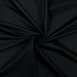Ткань Дюспо 240Т  WR PU Milky (Ширина 150см), цвет Черный (на отрез) в Симферополе