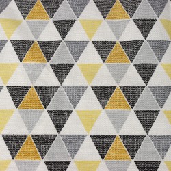 Интерьерная ткань Дак (DUCK) (ширина 1,8м), принт &quot;Малые Треугольники&quot; (на отрез) в Симферополе