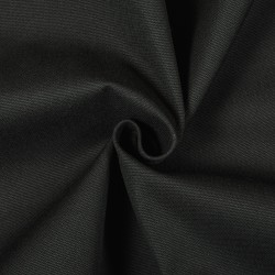 Ткань Канвас 35/65 (Ширина 150см), цвет Черный (на отрез) в Симферополе