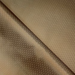 Ткань Oxford 300D PU Рип-Стоп СОТЫ, цвет Светло-Коричневый (на отрез) в Симферополе