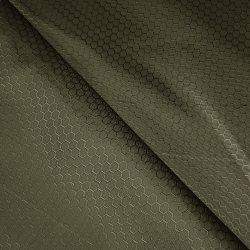 Ткань Oxford 300D PU Рип-Стоп СОТЫ, цвет Хаки (на отрез) в Симферополе