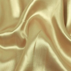 Ткань Атлас-сатин ЛЮКС (Ширина 150см), цвет Золотой (на отрез) в Симферополе