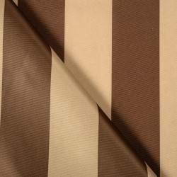 Ткань Oxford 300D PU (Ширина 1,48м), Бежево-Коричневая полоса (на отрез) в Симферополе