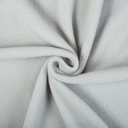 Ткань Флис Односторонний 180 гр/м2 (Ширина 150см), цвет Светло-Серый (на отрез) в Симферополе