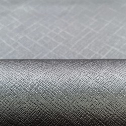 Ткань Блэкаут для штор светозатемняющая 100% (Ширина 280см)  &quot;Орнамент Серый&quot; (на отрез) в Симферополе