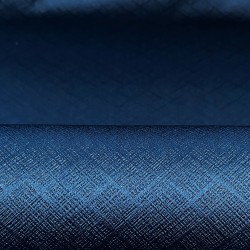 Ткань Блэкаут для штор светозатемняющая 100% &quot;Орнамент Синий&quot; (на отрез)  в Симферополе